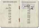  Rosyjski paszport z roku 1940 lub 1945