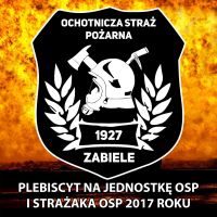 Głosuj na OSP Zabiele i Andrzeja Sekścińskiego w Plebiscycie Gazety Współczesnej!